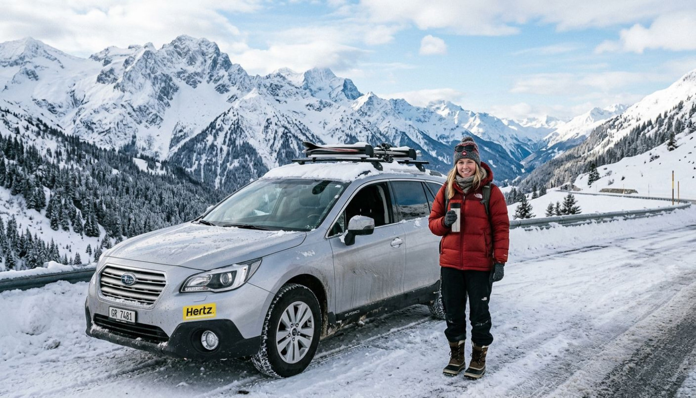 Optimiser votre voyage d’hiver : choix et avantages de la location de véhicules équipés de pneus neige